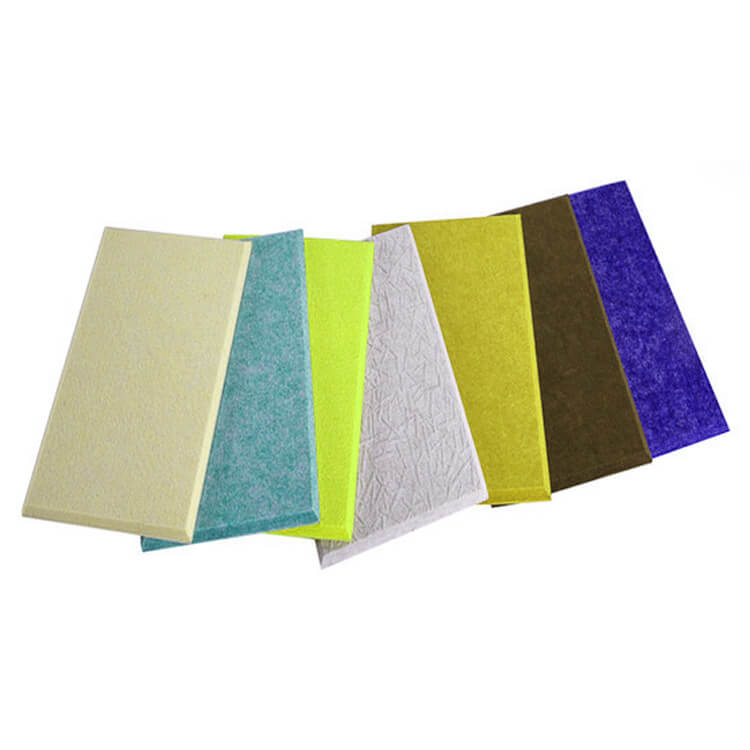 Polyester Fiber Panel Polyester Resin Decoration Panel Sound Absorption Material