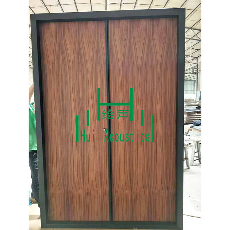 Sound Proof Interior Door Sound Insulation Doors Wood Composite Sound Insulation Door