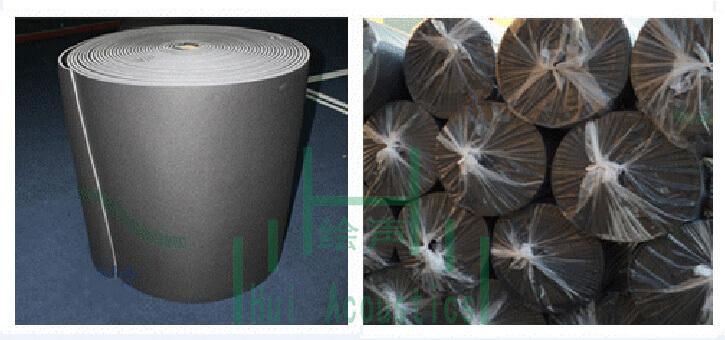 Black Foam Underlayment For Impact Noise PE Flooring Underlay Foam Vinyl Flooring Underlay
