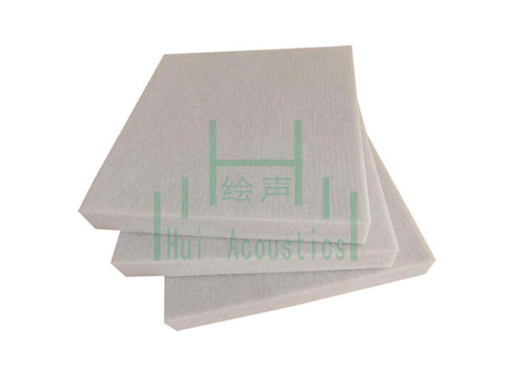 Polyester Fiber Batting Sound Insulation Wool 100% Polyester Fibre Sound Insulation Board