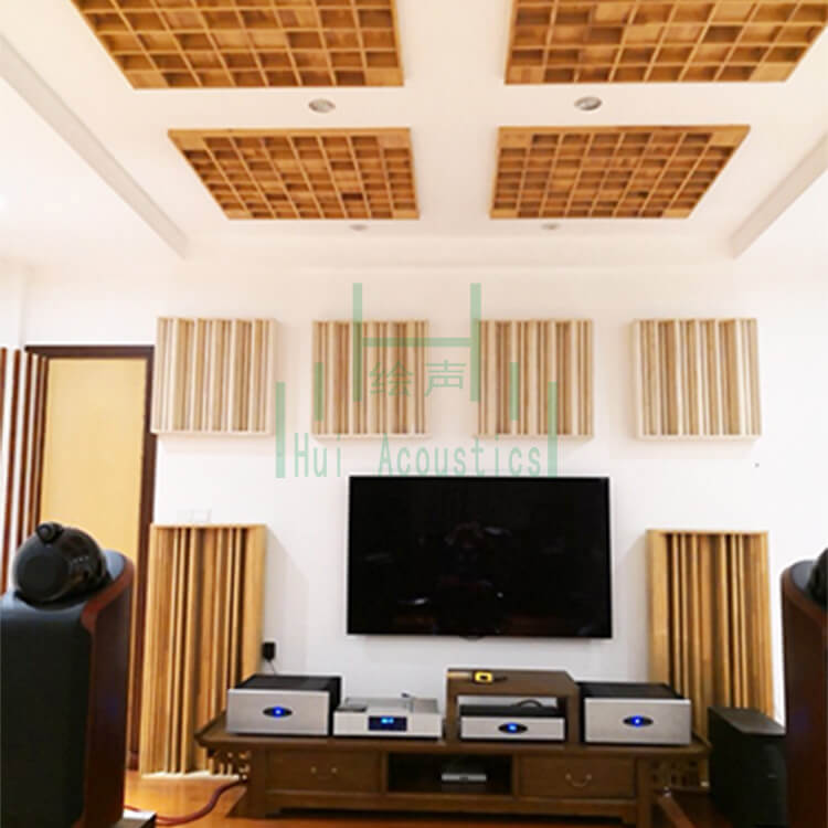QRD Sound Diffuser Studio Solid Wood QRD Sound Diffuser Acoustic Panel